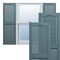 Ekena Millwork Lifetime Vinyl, TailorMade Cathedral Top Center Mullion, Open Louver, Shutter Loks, LL1C14X06500WB, PR LL1C14X06500WB - alternate 1